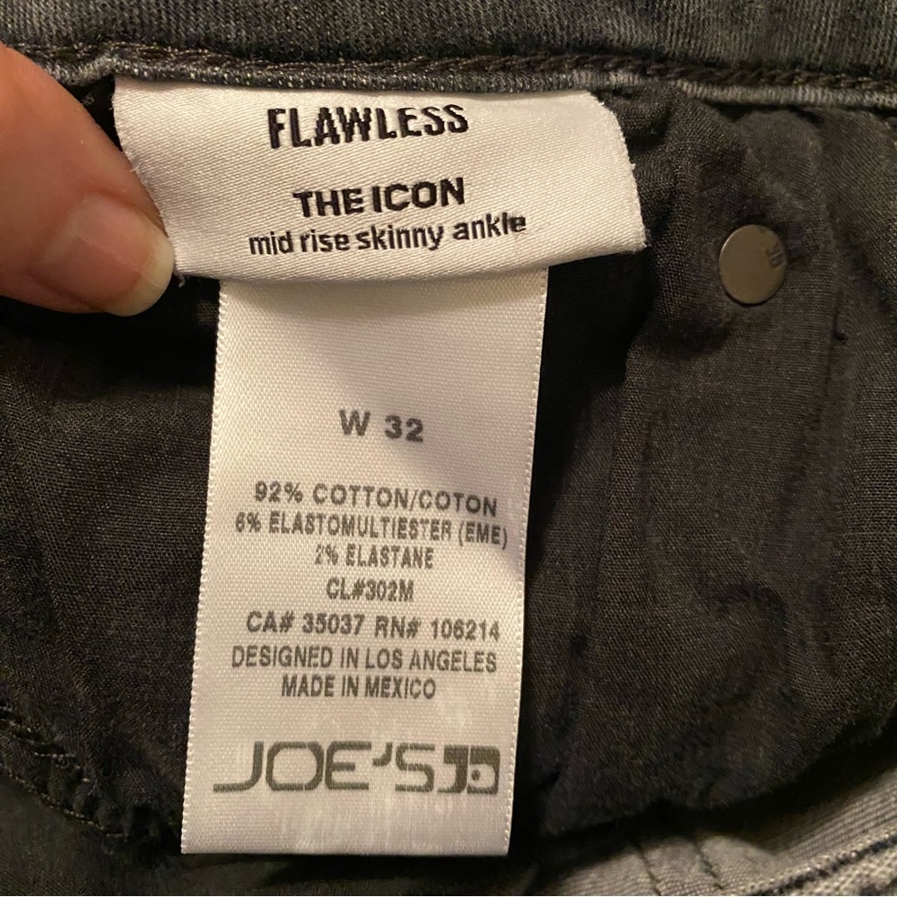 Joe's Jeans Callista Gray - Size 32 - Picture 6 of 7